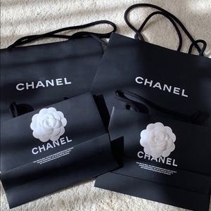 4 Chanel Paper Bags